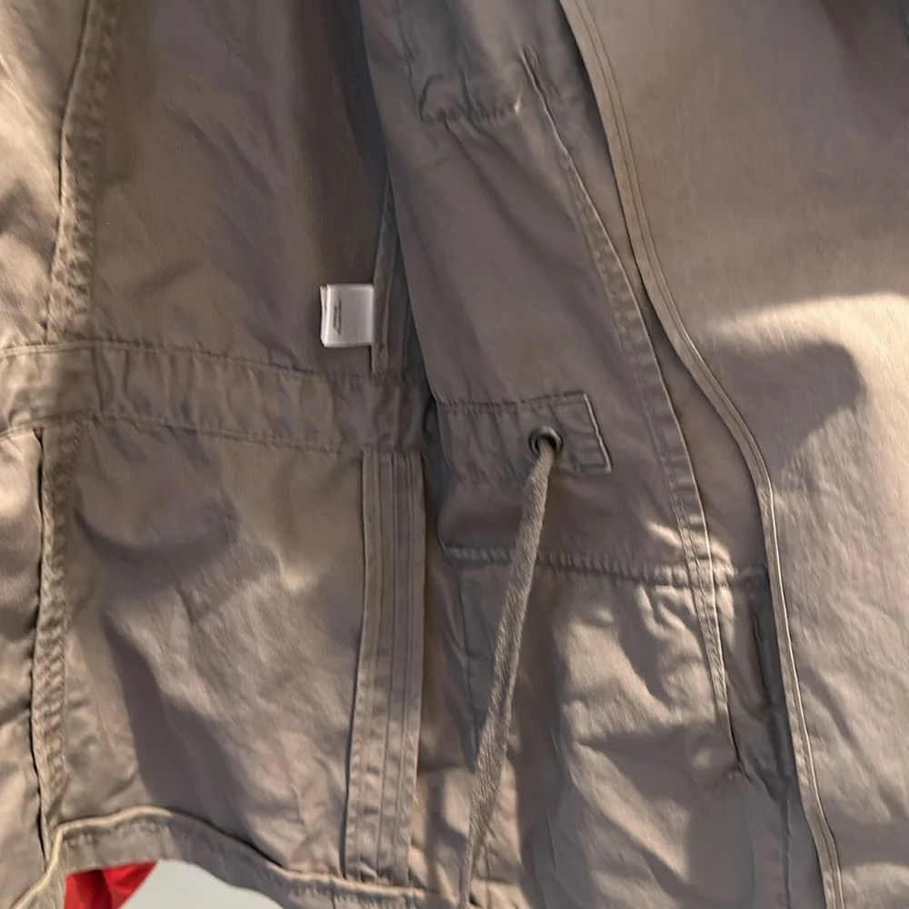 Banana Republic cotton drawstring coat - Picture 3 of 4